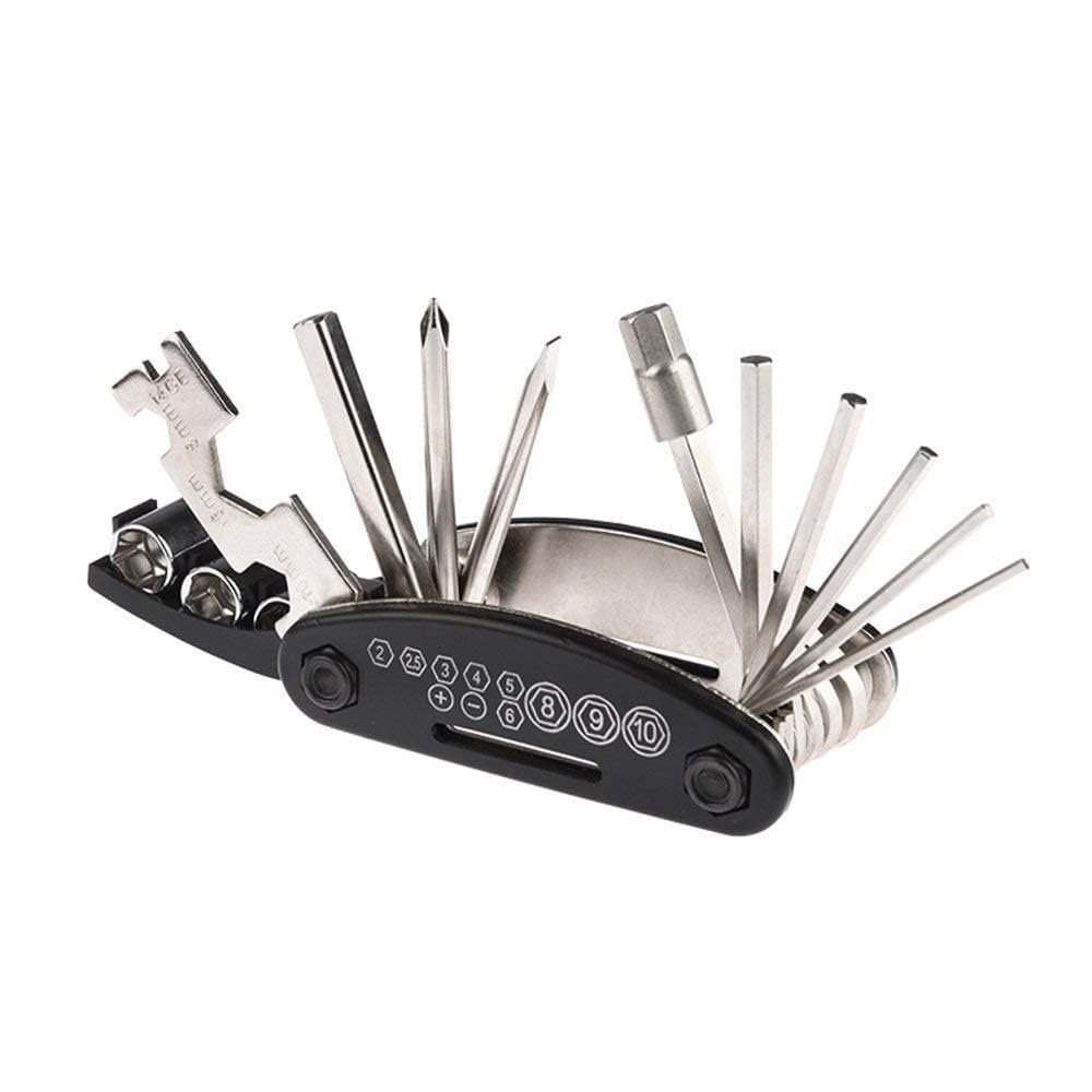 Cycle 16 in 1 Cycle Tool kit Multi-Purpose Mountain Cycle Repair Tool kit Allen Key Spoke Cycle Tool kit Set All Cycle-picture-14