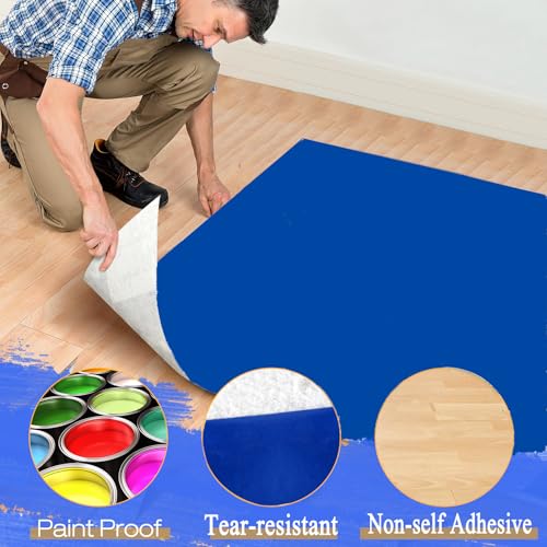 Image of 40 inch x100' Floor Protection Film Roll for Hardwood Renovation and Moving
