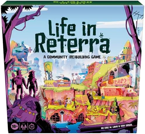 Life in Reterra Strategy Board Game | A Community (Re) Building Game | Ages 10+ | 2 to 4 Players | 35 Mins. Avg. | Games for Adults and Families (English Version)