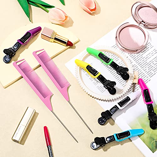 Set de 10 herramientas para peinado con pulsera magnética y peines miniatura 5