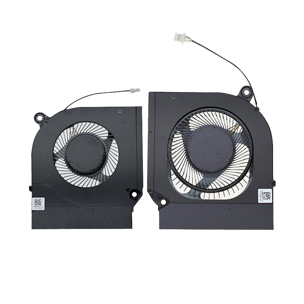 LAPPYZONE New CPU GPU Cooling Fans Intended for Acer Nitro AN515-55 AN515-57 AN517-52 PH315-53 Series Laptop Fan DC 5V (1 Pair Fan)