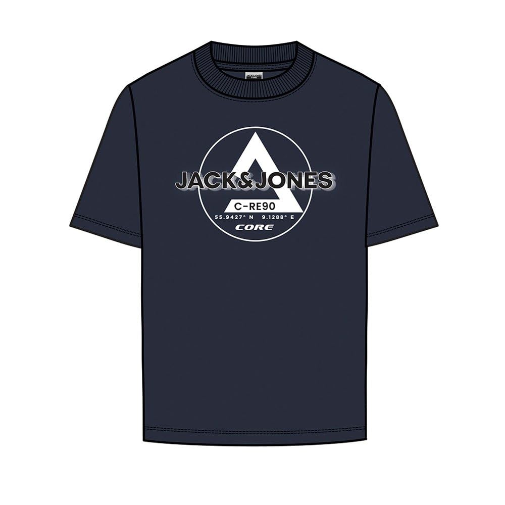 JACK & JONES JCOTEXT Cotton Tee SS Crew Neck FST