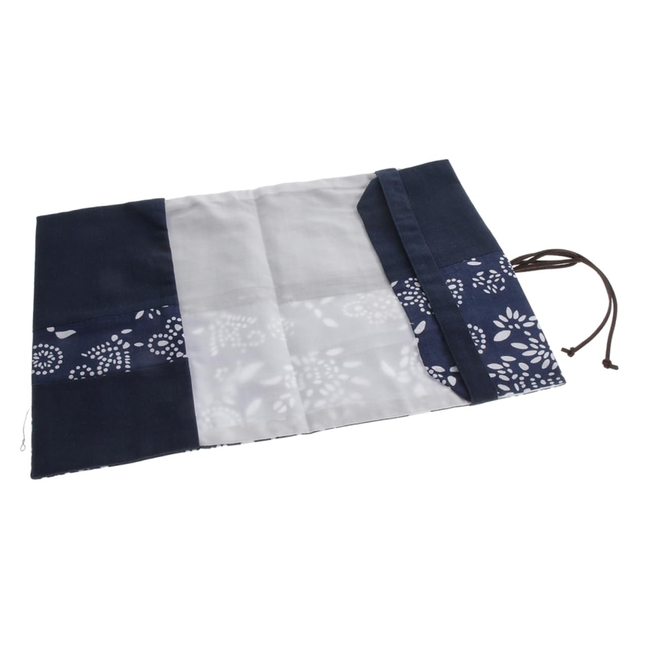 5 Stück Bucheinbandschutz aus tintenblau gefärbtem Stoff Tissue-Boxen Handel ornamentale Buchdekoration Bandspender Bücher abdeckung für bezug Buchcover für Studenten Buchhüllen
