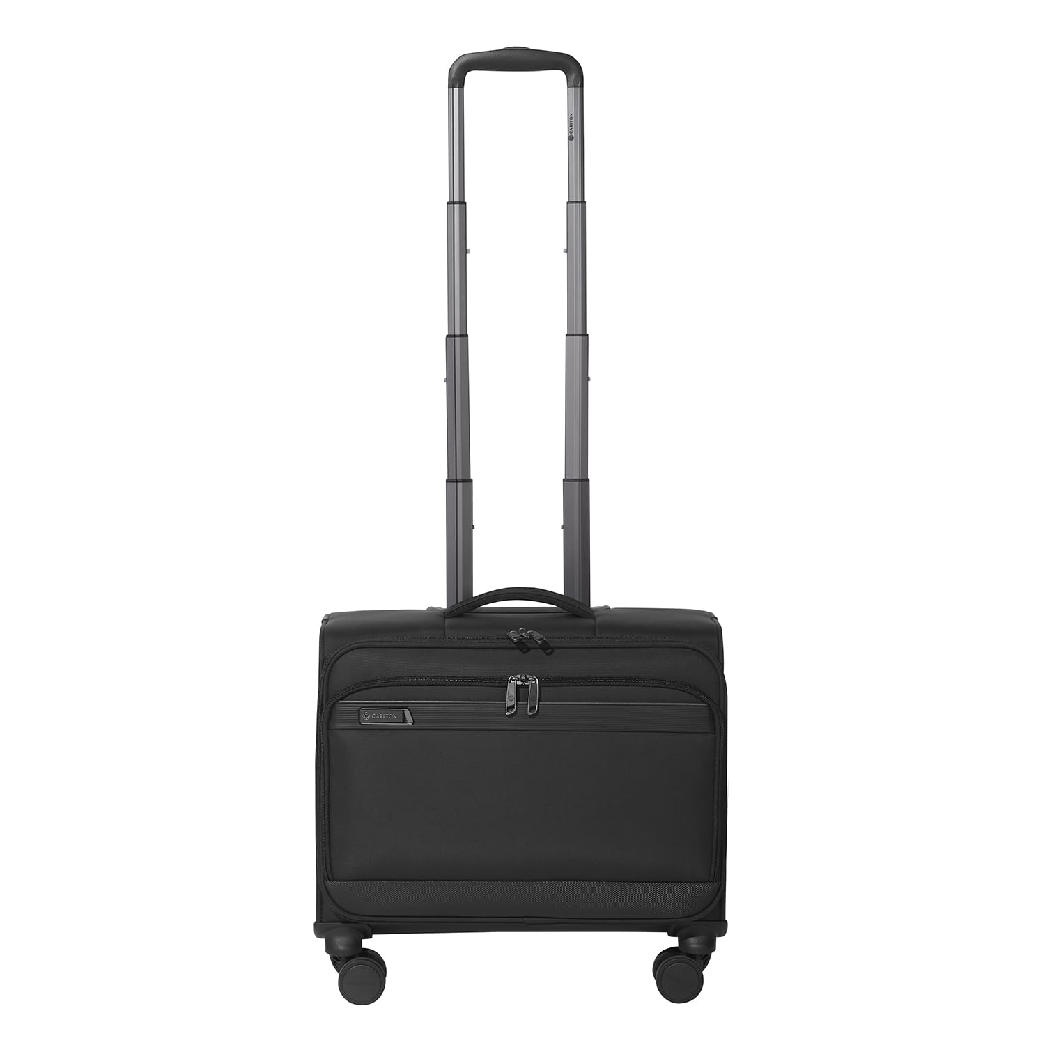 carlton Southwark Laptop Folio On Wheels Business Overnighter | 3 Years International Warranty (Black)-picture-35