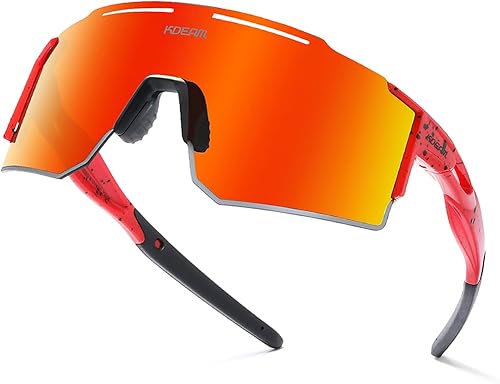 Miniatura 1 de Gafas de sol polarizadas deportivas para hombres y mujeres, gafas de sol de protección UV 400 para ciclismo, esquí, conducción