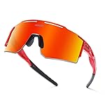 RINKUOLYO Sports Polarized Sunglasses for Men and Women, Youth Kids Baseball Softball Sunglasses for Cycling, Running