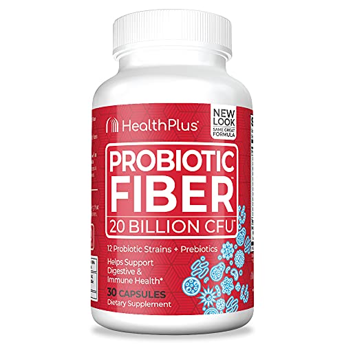 Health plus probiotic fiber - dietary supplement - detox, natural…