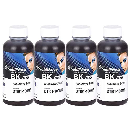 Sublimation Black Ink, High Density Professional Dye Sublimation Refill Inks Made by in Korea, for...