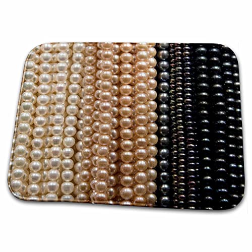 3dRose Hong Kong, Kansu Jade Market, Freshwater pearls-AS07... - Dish Drying Mats (ddm-73386-1)