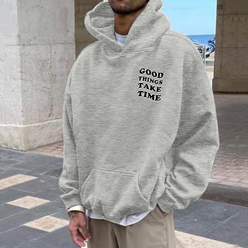 Mens Rose Graphic Hoodies Oversized Letter Graphic Sweatshirts Casual Long Sleeve Pullover Tops Y2K Aesthetic Hoodie3