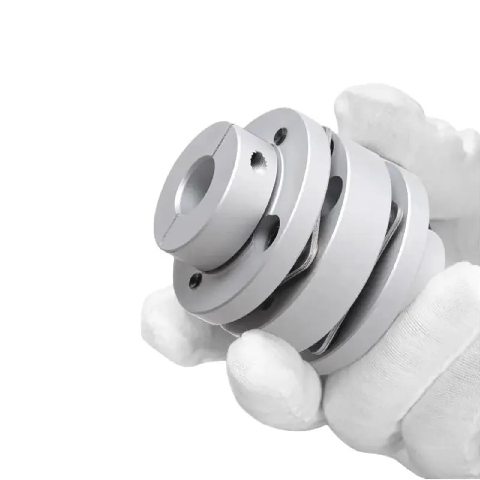 Accouplement à Double diaphragme en Aluminium D39L49 LK3-C39-W, 1 pièce, Applicable au servomoteur Pas à Pas, Manchon d'encodeur sans Jeu(5x5mm)