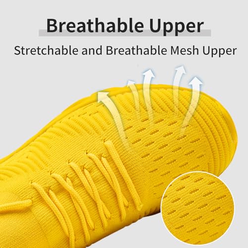 Image of Running Shoes for Men Non Slip Tennis Gym Sneakers Lightweight Breathable Mesh Athletic Shoe Comfortable Casual Workout Walking Shoe for Outdoor Travel Work and Daily Use