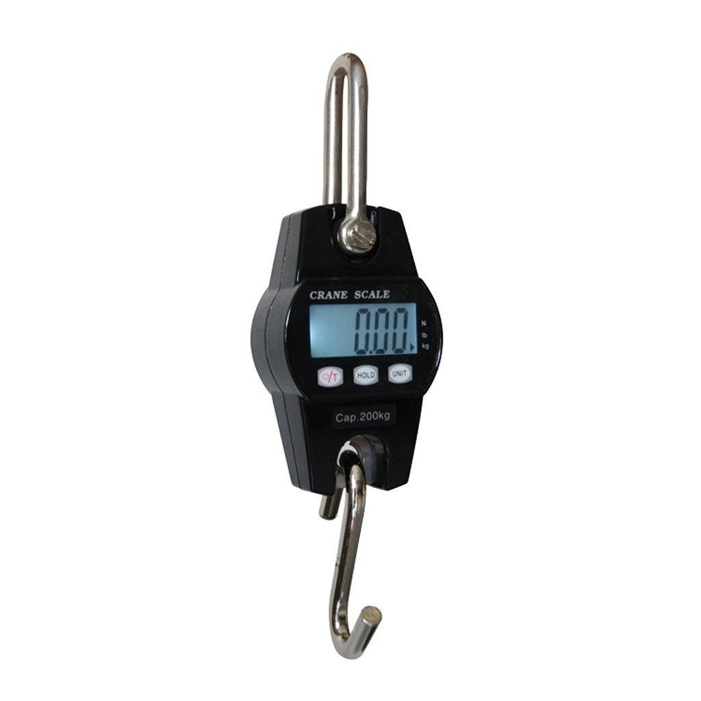Escala de grua, 300kg/661lb - 1kg2.2lb con LCD retroilluminato Bilancia elettronica ad alta precisione Bilancia for bagagli Bilance