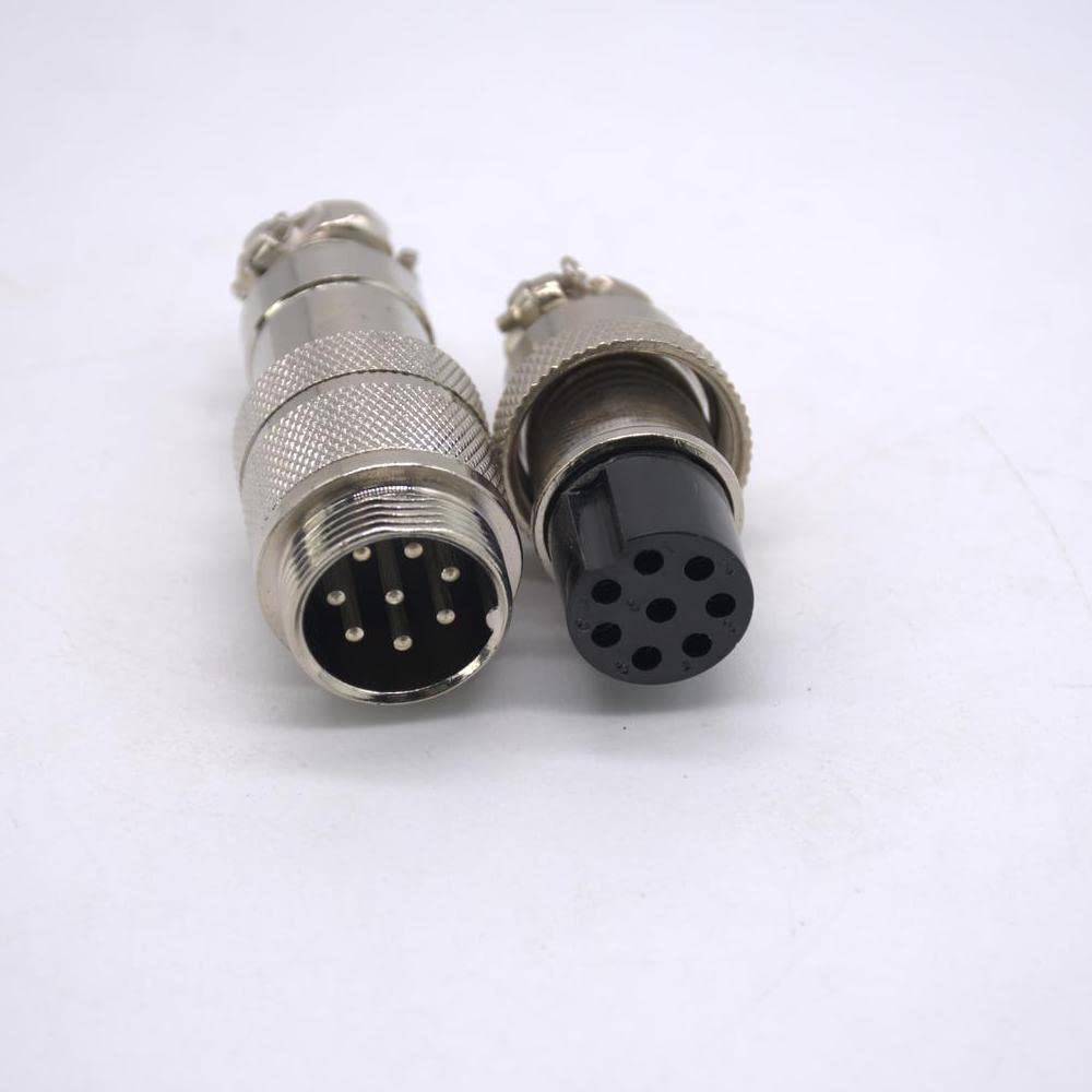 20枚 N Amazon.com: 8 Pin Circular Connector GX20 Male and Female Docking