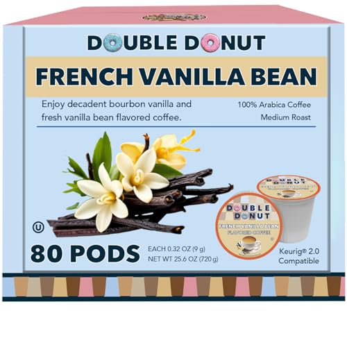 Double Donut French Vanilla 80 Count