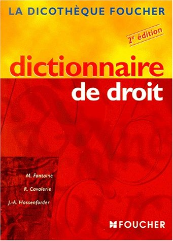 Dictionnaire de droit, 2e édition