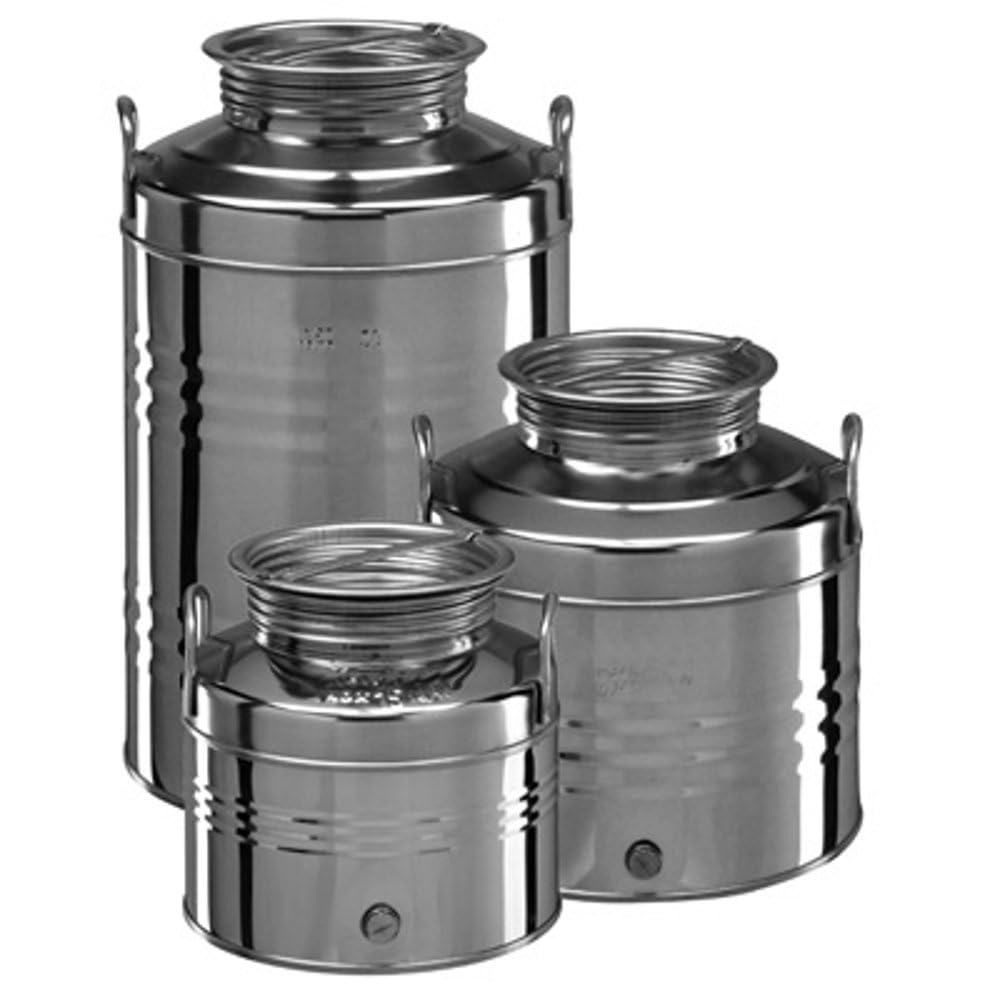 1 PZ CONTENITORE ACCIAIO INOX PER USO ALIMENTARE lt. 30 NextradeItalia Mod.FERX.DIATRL-FEATD-NA