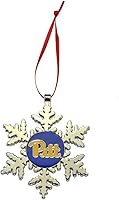 Vista 22 de Adorno navideño de copo de nieve de Alabama Crimson Tide