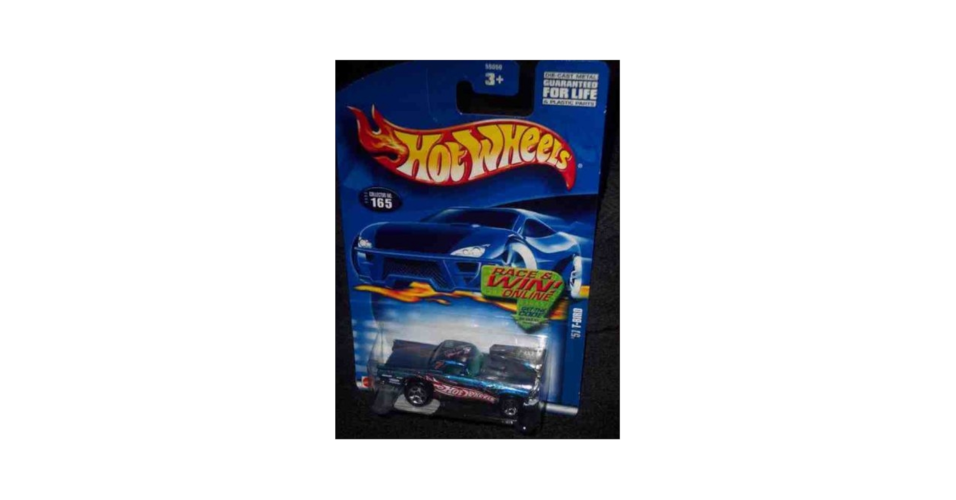Amazon.com: Hot Wheels #2002-165 1957 T-Bird Collectible