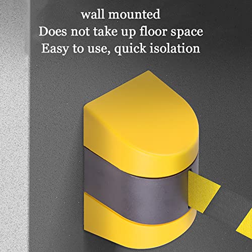 Ceinture d'avertissement d'urgence murale fixe pour accès interdits - 5
