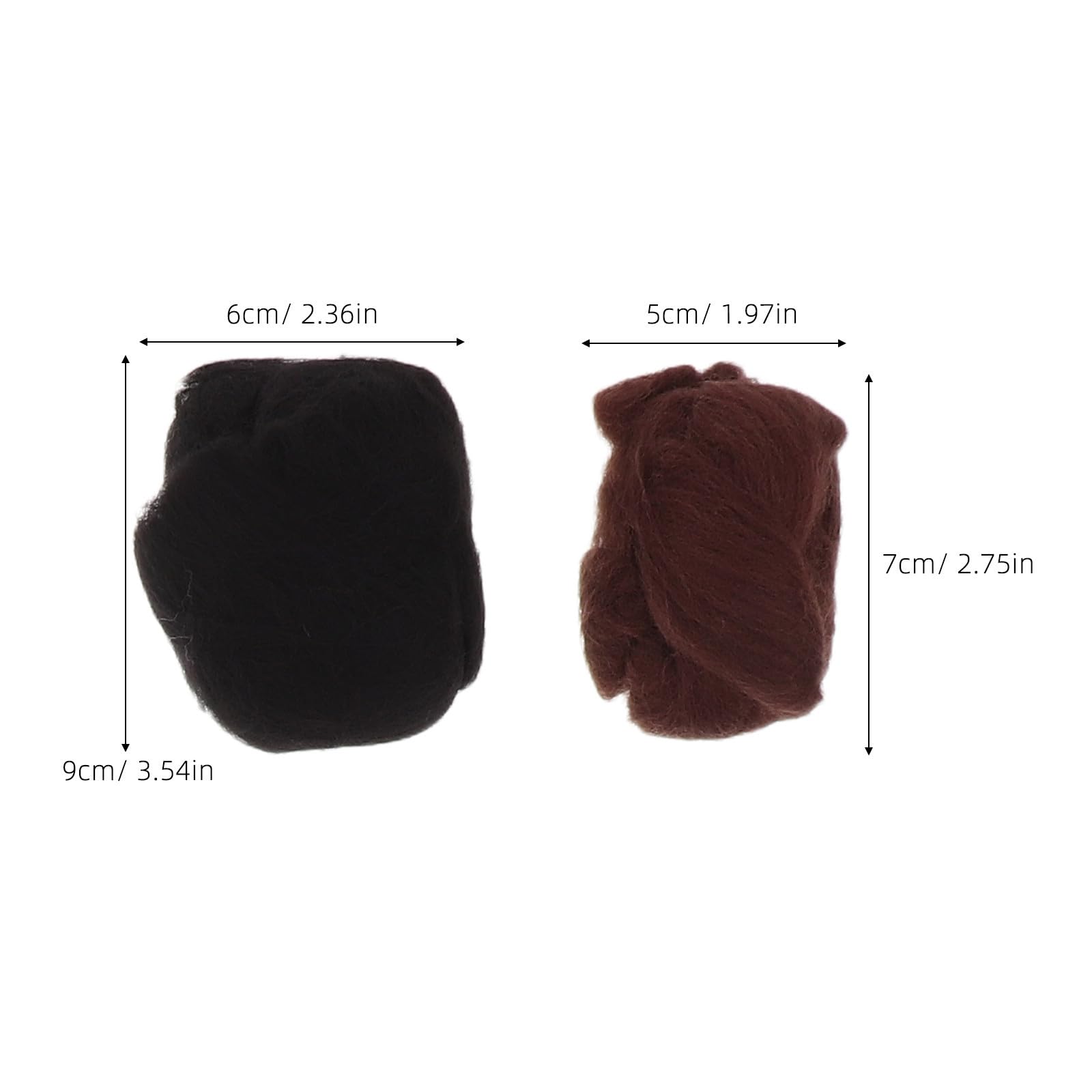 Kit de Fieltro de Lana para Principiantes, 23 Piezas, 10g