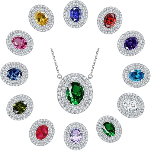 Collier pendentif ovale constellations, le cadeau d'anniversaire idéal pour elle - 6