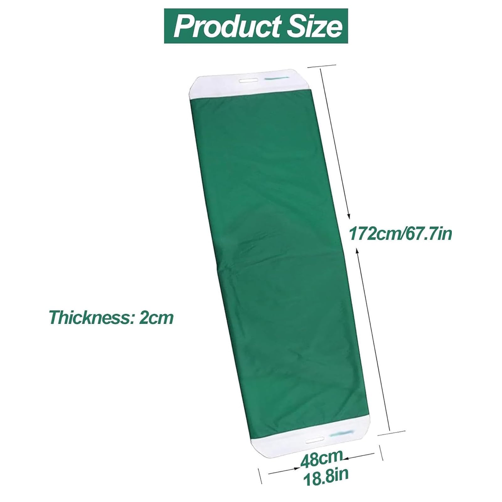 Tabla deslizante de transferencia plegable, transferencias de pacientes suaves y resistentes, capacidad de 250 libras para cama, silla de ruedas, uso doméstico