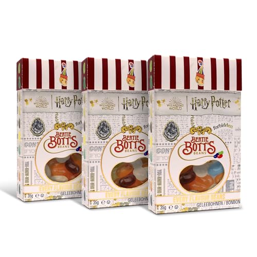 Jelly Belly Jelly Beans Bertie Botts Beans Pack of 3 (3 x 35 g)