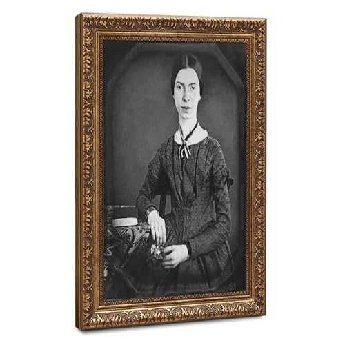 Impression sur toile Emily Dickinson décoration murale grand format cadre suspendu 61x91.4 cm