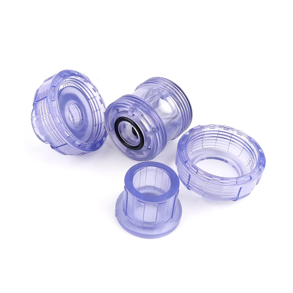 1 stücke upvc Rückschlagventil Transparente PVC-Rohrarmaturen Gartenbewässerung System Aquarium-Fischtank Nichtrücklaufverbinder,Inner Diameter 25mm