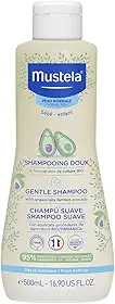 Mustela Shampoo Suave Infantil 500ml - Shampoo para Bebê e Criança - Hipoalergênico - Feito com 95% de Ingredientes de Origem Natural - Mustela Bebê e Criança