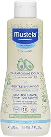 Mustela Shampoo Infantil 500Ml - Fragrância Suave Para Não Arder Os Olhos Dos Bebês - Fórmula Biodegradável Com 93% De Ingredientes De Origem Natural - Bebê E Criança