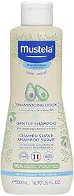 Mustela Shampoo Infantil 500Ml - Fragrância Suave Para Não Arder Os Olhos Dos Bebês - Fórmula Biodegradável Com 93% De Ingredientes De Origem Natural - Bebê E Criança