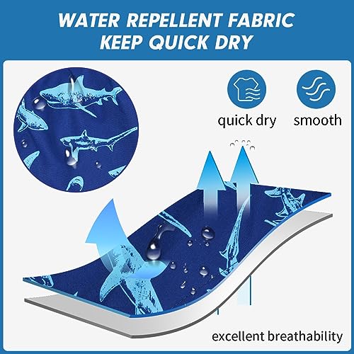 JOYSON Mens Swim Trunks with Compression Liner Quick Dry 5" Beach Shorts Workout Shorts with Pockets4