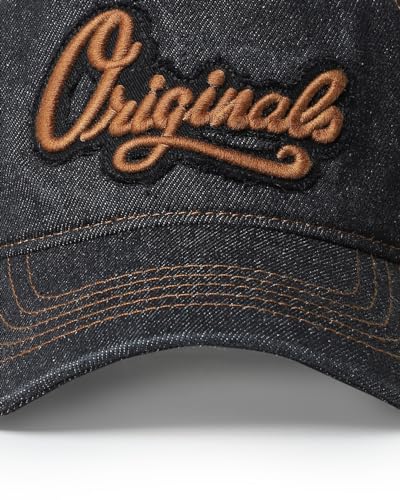 Image of JACK&JONES Navy Blue Denim Cap