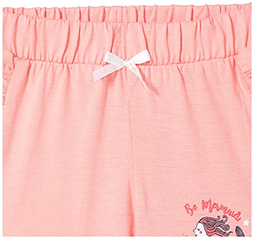 Image of Easybuy Baby-Girl's Hybrid Shorts (AU21NW11GZOrange24M Peach Apricot 24M)