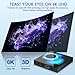 Android TV Box 10.0 4GB RAM 64GB ROM, Android Box 2025 Support 6K 4K Dual-WiFi 2.4G/5G H616 Quad-Core CPU with HDR10 BT4.0 3D Ethernet H.265 Decoding Smart Box for TV