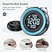 OCUBE Alarm Clock for Heavy Sleepers or Hearing Impaired, Loud Alarm Clock with Bed Shaker, Deaf Alarm Clocks with Vibrating, Adjustable Dimmer and Volume, Snooze,USB Charging Port