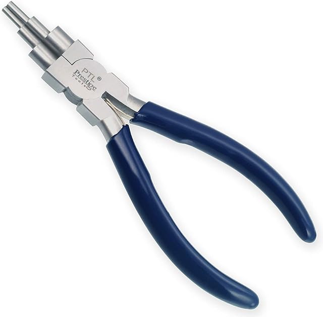 Wire Bending Pliers Consistently Make up to 6 Size Loops & Jump Rings Bail Shaping 6 in 1 Bail Making Pliers multisize 2-9mm Loops Hobbies & Creativity Tools Gift Items PTL® Tool for Jewellery Making