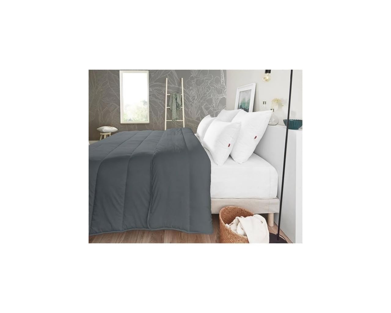 DODO - Couette Tempérée Niagara 220x240 cm - Convient 1-2 Personnes - Anti-Acariens, Douce, Confortable - Garnissage 100% Polyester Fibre Volupt'air 300G/M2 - Lavable en Machine à 40°C