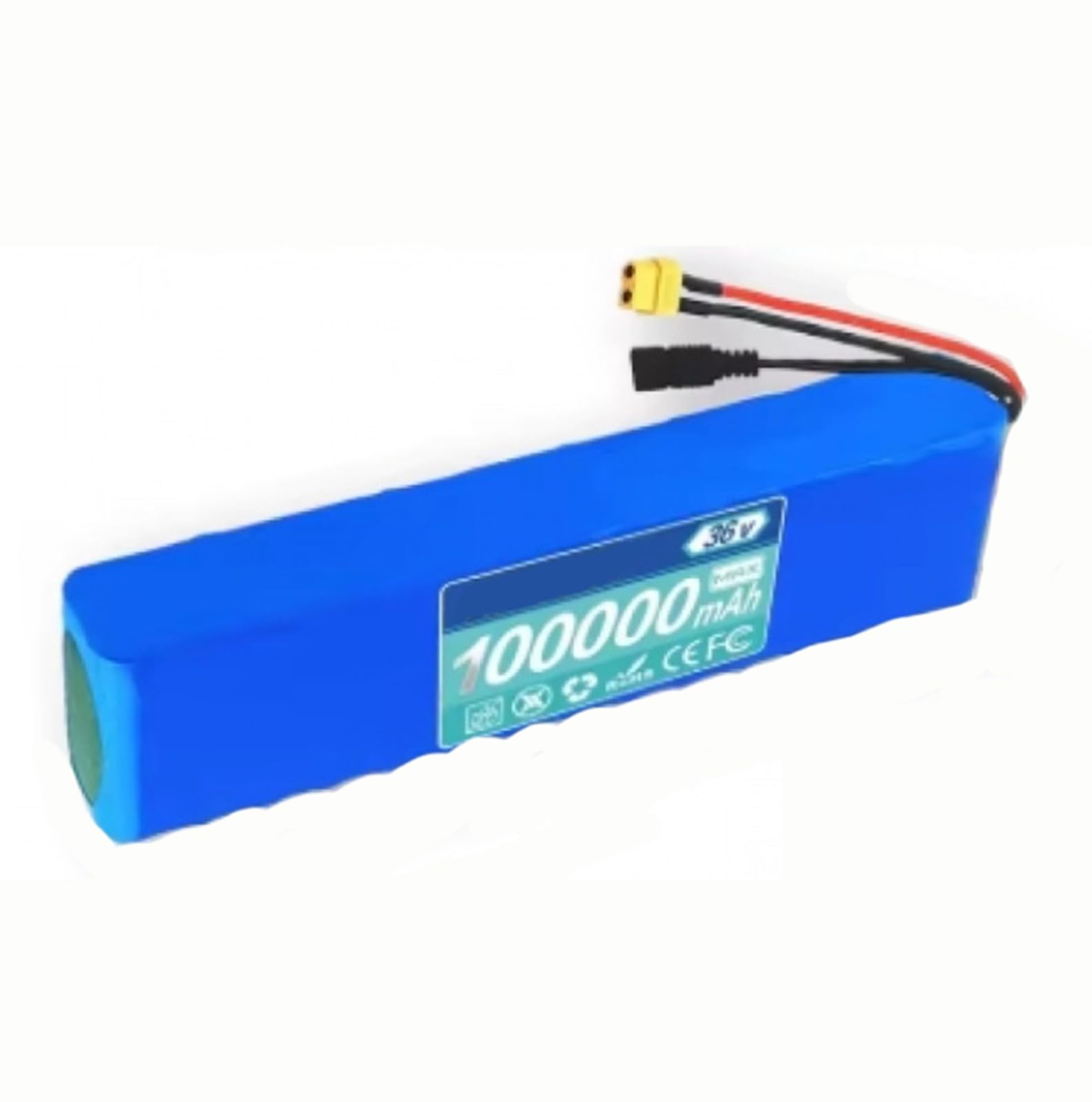 36V 100AH Lithium-Akku Für Scooter Und E-Scooter Elektro Fahrrad Batterie 10S3P Li-Ion-Ersatzakku Für Elektroroller Für 200W 350W 500W Motor