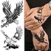 VANTATY 10 Sheets Realistic Tiger Temporary Tattoos Animals For Men Body Armband Soldier Fake Tatoo Stickers For Women Scorpion Wolf Deer Elk Eagle Bear Dot Adults Forearm Tattoos Girls Kids Teens.
