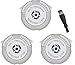Poweka Têtes de Rechange SH50 pour Têtes de Rasage Compatible avec Phili-ps Série 5000 Rasoir SH50 / 51/52 HQ(3pcs)