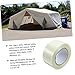 LIFKOME 1roll Heavy Duty Non-Marking Fiberglass Tape Industrial Packing Tape Strong Adhesive for Sealing Bundling and Tent Repair