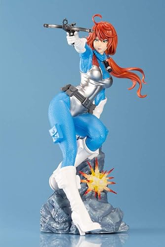 Miniatura 8 de Estatua de GI Joe Scarlett azul cielo BISHOUJO