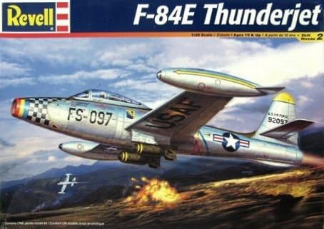Revell F-84E Thunderjet 1:48 Scale Military Model Kit