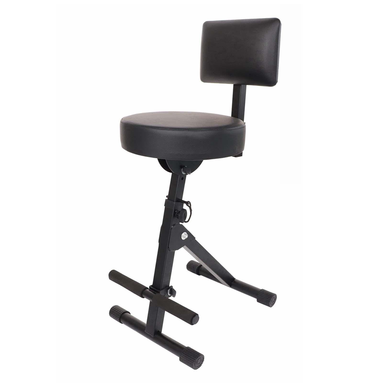 Sgabello ergonomico per chitarra, altezza regolabile, sedile imbottito di qualità, supporto confortevole per musicisti professionisti, sedia per