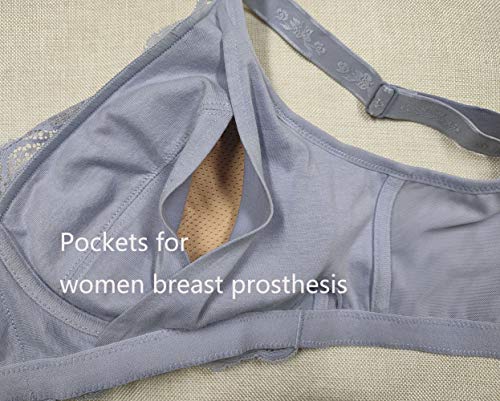 Image of Women Everyday Bra for Mastectomy Silicone Breast Inserts
