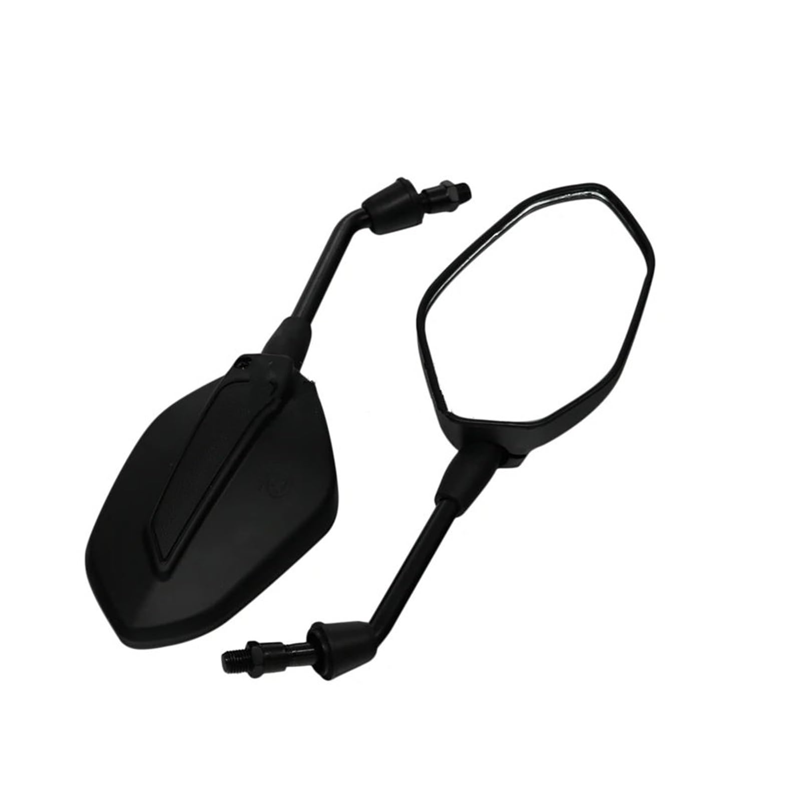Lusterka wsteczne Lusterko Motocyklowe Skuter Elektryczny Rower Uniwersalny Części Zamienne Tylne Lusterka Boczne 8mm 10mm Lusterka wsteczne Bar End
