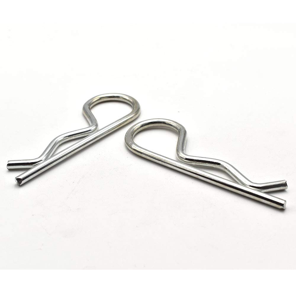 Snapklik.com : M5 X 100 Stainless Steel Cotter Pin Hairpin Silver R ...